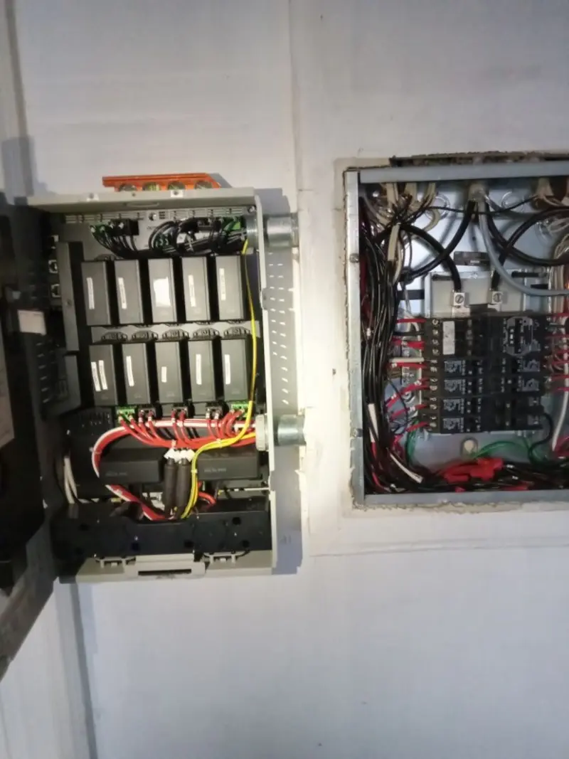 Electrical panel upgrade completed for Indoor Lighting Installation in Schodack